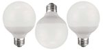 TCP Pack of 3 LED G25 – 40 Watt Equivalent (only 5W used!) Soft White (2700K) Energy Star Globe Light Bulb- # RLG255W27KND3