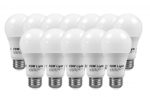 New 60 Watt Equivalent SlimStyle A19 LED Light Bulb Soft White 2700K 12 Pack