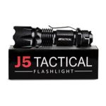 J5 Tactical V1-Pro Flashlight – The Original 300 Lumen Ultra Bright, LED 3 Mode Flashlight