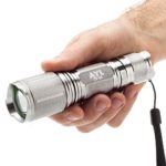 AYL TF89 Bright 900 Lumens CREE XM-L2 LED Tactical Torch Flashlight, 5 Modes, Zoom Lens with Adjustable Focus – Water Resistant, Lighting Lamp – For Hiking, Camping, Blackouts and Emergencies!