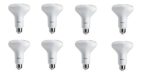 Philips 462143 Dimmable 65 Watt Equivalent Soft White BR30 Dimmable Led Light Bulb, 8 Pack