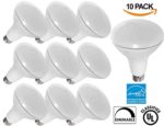 10 PACK – BR30 LED 11WATT (65W Equivalent), 3000K Warm White, DIMMABLE, Indoor/Outdoor Lighting, 850 Lumens, Flood Light Bulb, UL & ENERGY STAR LISTED
