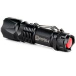 New Model – J5 Hyper V Tactical Flashlight – Amazingly Bright 400 Lumen LED 3 Mode Tactical Flashlight