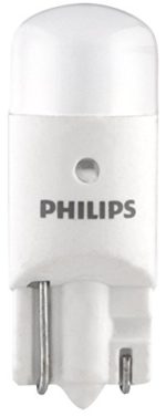 Philips 194 Bright White Interior Vision LED light, 2 Pack