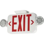 Progress Lighting PE010-30 Exit Signs LED exit sign with red letters