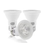 LOHAS® PAR20 Dimmable LED Bulbs, 3000k Soft White Flood Light Bulb 9W LEDs(60 Watt Equivalent), E26 Medium Base, 800lm LED Lighting for Home Lamp, 40 Degree Beam LED Lights-Pack of 3