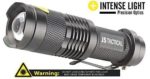 J5 Tactical Flashlights (3 Pack) – Original 250 Lumen Ultra Bright, LED Mini 3 Mode Flashlight …