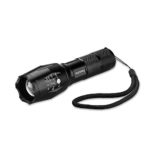 WdtPro 1600 Lumen led Flashlight Cree T6 Water Resistant Torch Adjustable Focus Zoom Tactical Light Lamp for Outdoor Powered by 1pcs 18650 Or 3pcs AAA Battery (Battery Not Included)