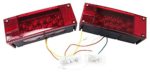 LED Submersible Low Profile Trailer Tail/Side Light Pair – 24009/24010