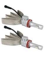 H11 LED Headlight Bulbs 6500K – 80W 8,000 LM per Set – White – Light Conversion Kit – All-in-One Sinoparcel 2 Yr Warranty