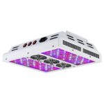 VIPARSPECTRA PAR600 600W 12-band LED Grow Light – 3-Switches Full Spectrum for Indoor Plants Veg and Flower