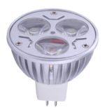Led World 10 Pcs MR16 Cool White 3W High Power LED DC 12V Lamp Spot light Bulb Downlight 3x1W