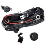 Eyourlife 12V 40A Off Road LED LIGHT Bar On Off Power Switch Relay Wiring Harness