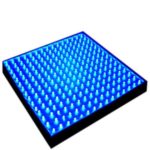HQRP New Square 12″ LED Grow Light System 225 Blue LED 14W + Hanging Kit + UV Meter
