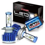 Hipro Power 9007 Dual Beam LED Headlight Kit – CREE XM-L2 80W 7,600LM 6000K Diamond White – 2 Yr Warranty
