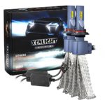 Xenlight® 9006(HB4) LED Headlights Bulbs with InFocus Beam-60W 7,000Lm- Bulb and Kit with CREE Cell and Woven Mesh Copper for Dodge,Mitsubishi,Toyota & Other Vehicles -Cool White