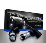 OPT7® H10 CREE LED DRL Fog Light Bulbs – 5000K Bright White- Plug-n-Play (Pack of 2)