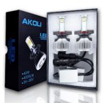 Akoli 9006 LED Headlight Bulbs All-in-one Conversion Kit – 80w 8,000Lm 6K Cool White CREE