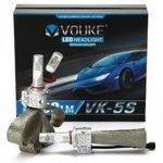 VK-5S 9005 H10 9145 8000LM LED Headlight Conversion Kit, High beam headlamp, DRL Lamp, HID or Halogen Head light Replacement, 6500K Xenon White, 1 Pair- 2 Year Warranty