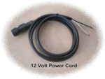2 Wire Round 1/2 inch LED Rope Light 12v Power Cord DC
