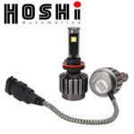 HOSHI LED Headlights conversion kit H8 H9 H11 H16 bulbs – 6K 6000k 30W White Light at 7,600Lm, JAPANESE INTERNAL PARTS. Internal ballast, unibody design with CANBUS, LIFETIME WARRANTY