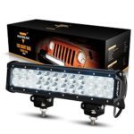 Auxbeam® 12″ 72W LED Light Bar 7200lm Combo Beams 24pcs 3W CREE Chips Waterproof for Jeep off road Van Camper Wagon ATV AWD SUV 4WD 4×4 Pickup Van Off-road