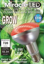 Miracle LED 603090 Commercial Hydroponic Ultra Grow Lite, Red