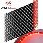 YITAMOTOR 20x 12V Car Motorcycle 30CM 15SMD LED Waterproof Flexible Pure Red Light Strip