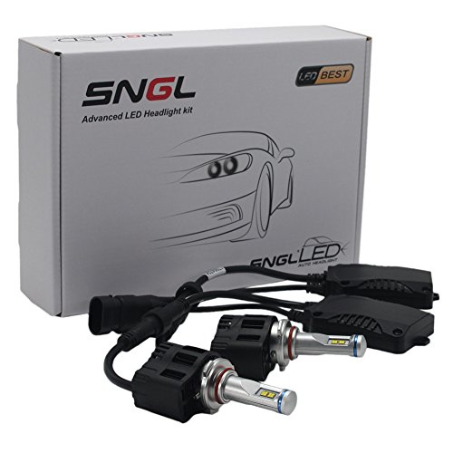 SNGL® Super Bright LED Headlight Bulbs – Conversion Kit – 9005 (H10 , HB3 , 9145) – 110w