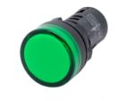 Alpinetech L22 Green 22mm 12V DC LED Pilot Panel Indicator Light