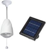 MicroSolar – High Lumen – 20 LED – Lithium Battery – Solar Shed Light  / Solar Barn Light