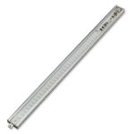 LEDwholesalers Linkable Low Profile Aluminum LED Rigid Strip for Display Case and Under Cabinet Light, 12-Inch, Warm White, 1986WW
