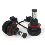 Premium LED Headlight Conversion Kit by GearUp CREE LED Headlights Provide Incredible Light Coverage, Improve Peripheral and Night Vision – 5 Color Options – Easy to Install, No Adapters Required- H13