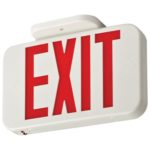 Lithonia Lighting EXR LED M6 LED Red Emergency Exit