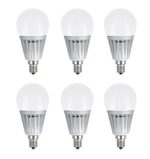 (6 Pack, Daylight) Sunthin 5W LED Candle Bulb, LED Candelabra Light Bulb, E12 base, Round Shape, 40 Watt Replacement, Candle LED, Candelabra LED