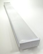 White 4-foot 2-light Ceiling Light Fixture with 2x LED T8 24 Watt Tubes