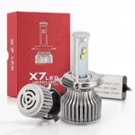 Infitary H4 LED Headlight Bulbs All-in-one Conversion Kit – 120W 9600Lm 6000k Cool White Cree LED Headlight (H4)