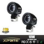 Xprite 2″ Inch 10-Watt Cree High Power LED Off-Road Spot Light (2-Pack)