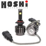 HOSHI LED Headlights conversion kit HB4 9006 bulbs – 6K 6000k 30W White Light at 7,600Lm, JAPANESE INTERNAL PARTS. Internal ballast, unibody design with CANBUS, LIFETIME WARRANTY
