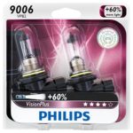 Philips 9006 VisionPlus Upgrade Headlight Bulb, Pack of 2