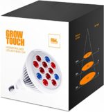 Ascent – LED Grow light bulb – Best Greenhouse Hydroponic system for organic indoor gardening and medical marijuana – full spectrum 12W Wide surface area – Let your plant to touch the sun