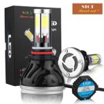 Street Cat 9006(HB4) LED Headlight Bulbs Conversion Kit All-in-one 40W 4000LM (x2) 6000K Daylight with Rainproof Driver