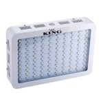 KingTM 300w Full Spectrum 360-870nm LED Grow Light Panel for Greenhouse and Indoor Flower Plant Growing and Flower(3w Led)