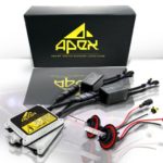 Apex 9006 / HB4 ( 10k 10000k Deep Blue / Dark Blue ) Xenon Hid Conversion Kit with Slim Ignitor Digital Ballasts Hids lights kits – 2 Year Warranty