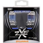 SYLVANIA 9007 SilverStar zXe High Performance Halogen Headlight Bulb, (Contains 2 Bulbs)