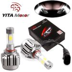 YITAMOTOR 9006 HB4 LED Headlight Kit 4 Side COB Single Beam High Low LED Conversion Kit 120w 12000lm 6000K Super White Replace for Halogen or HID Bulbs