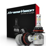 XtremeVision 7G 72W 16,000LM – 9004 Dual Beam LED Headlight Conversion Kit – 6500K CSP LED – 2017 Model