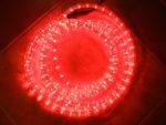 RED 12 V Volts DC LED Rope Lights Auto Lighting 6.5 Feet + 6 Holding Clips