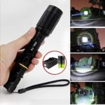 4000LM CREE XML T6 Adjustable Focus Lamp Waterproof Zoomable LED Flashlight Torch,5 Modes