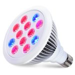 LED Grow Lights Bulb For Indoor Plants Hydroponic 12W E27 Garden Growing Light Lamp